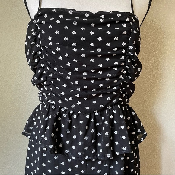 Lulus Floral Daisy Embroidered Ruffle Jumpsuit - Picture 4 of 9